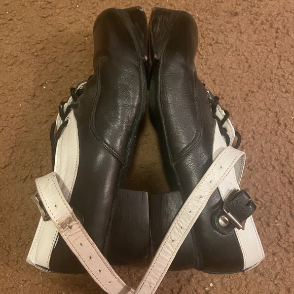 White Buckle Irish Dance Hard Shoes - Picture 2 of 5